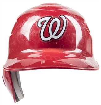 2012 Bryce Harper Game Used & Photo Matched Washington Nationals Multi-Home Run Batting Helmet (MLB Authenticated & Resolution Photomatching)